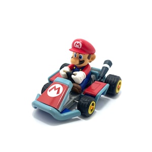Mario Kart 7 Nintendo Racer Collection Model Toys Figurine - Mario Standard Kart