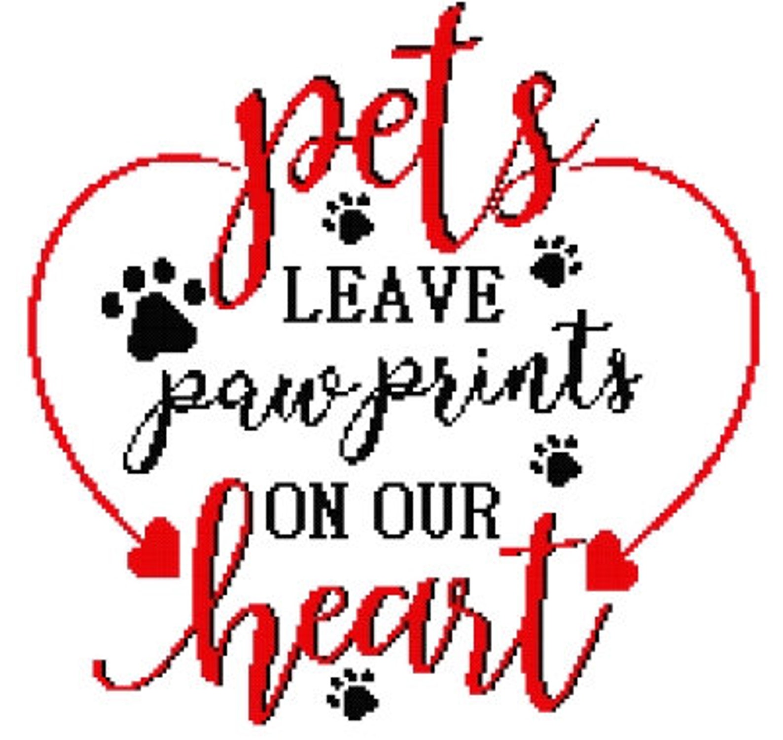 Pet Memorial Cross Stitch Pattern Modern Dog Cross Stitch Etsy