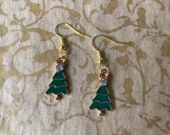 Christmas Tree Earrings