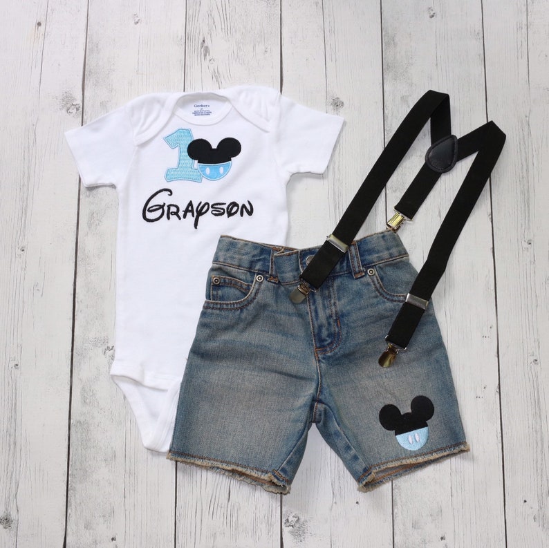 personalised mickey mouse t shirt