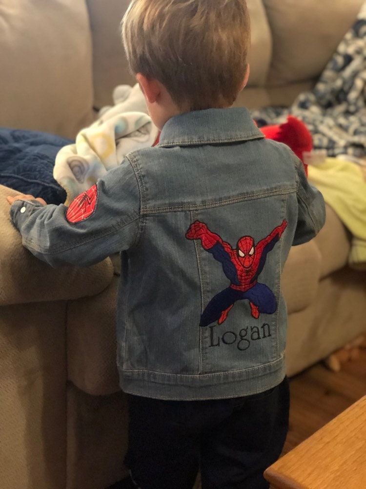 Chaqueta spiderman niño hotsell