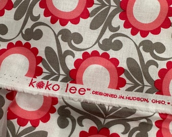 Koko Lee, 2,5 yardas, tela de acolchado de algodón,