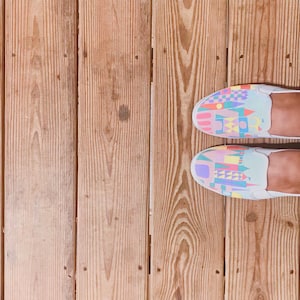 Small World Shoes, Hand Painted Vans