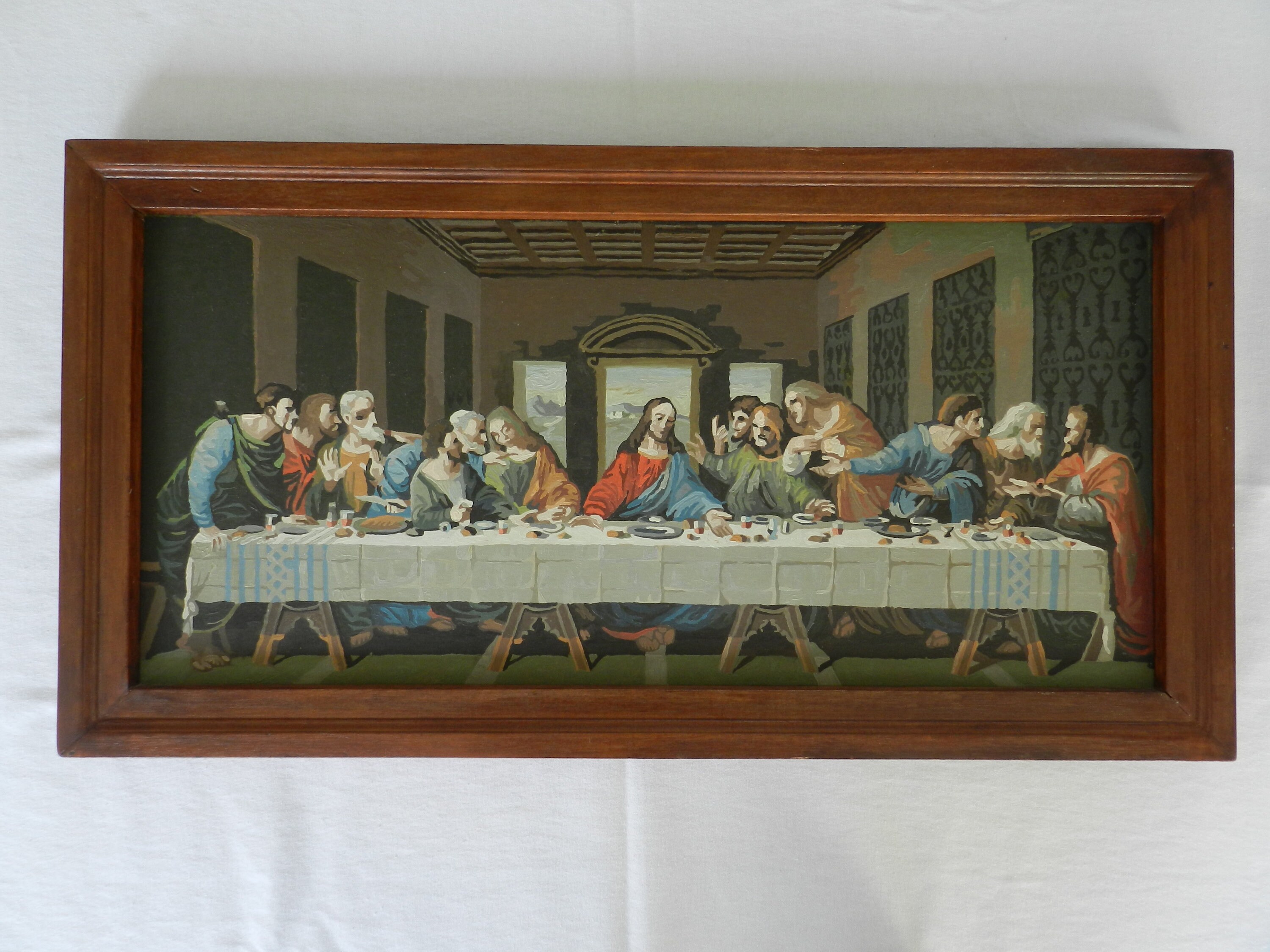 The Last Supper Paint by Number Etsy Canada