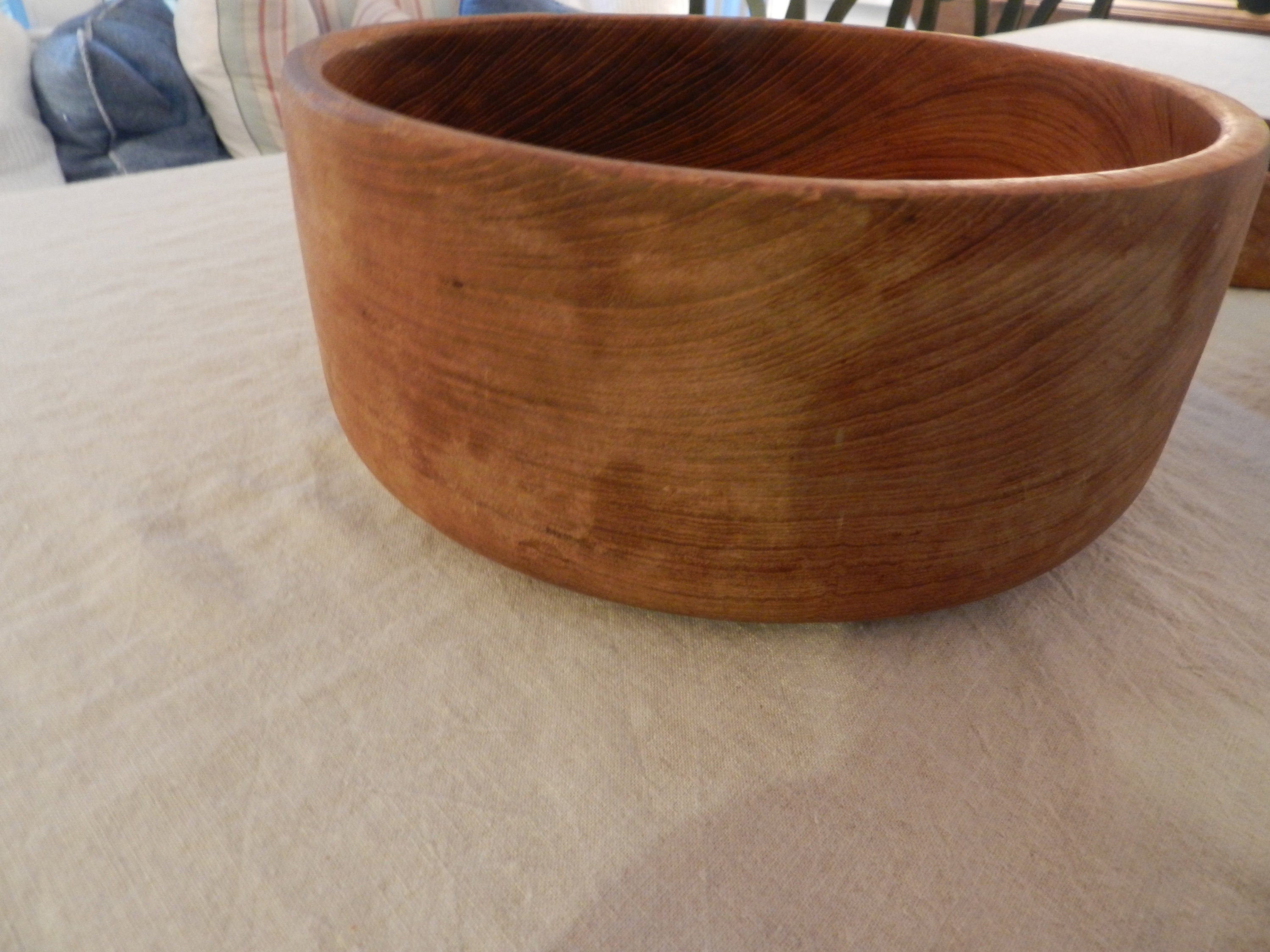 Vintage Teak Salad Bowl Set with Bowls and Servers Etsy