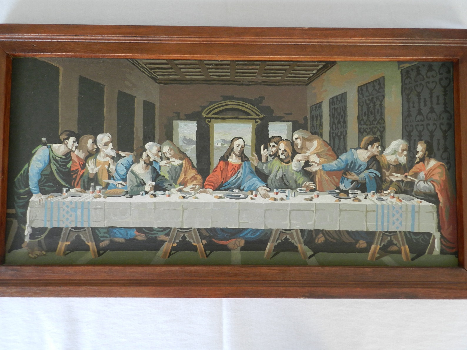 The Last Supper Paint by Number | Etsy Canada