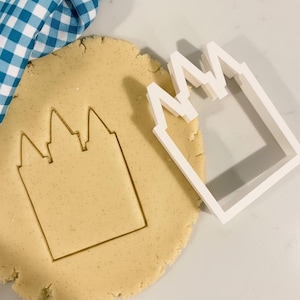 LDS Salt Lake Temple Cookie Cutter | Precise 3D-Printed Temple Silhouette for Cookies & Fondant