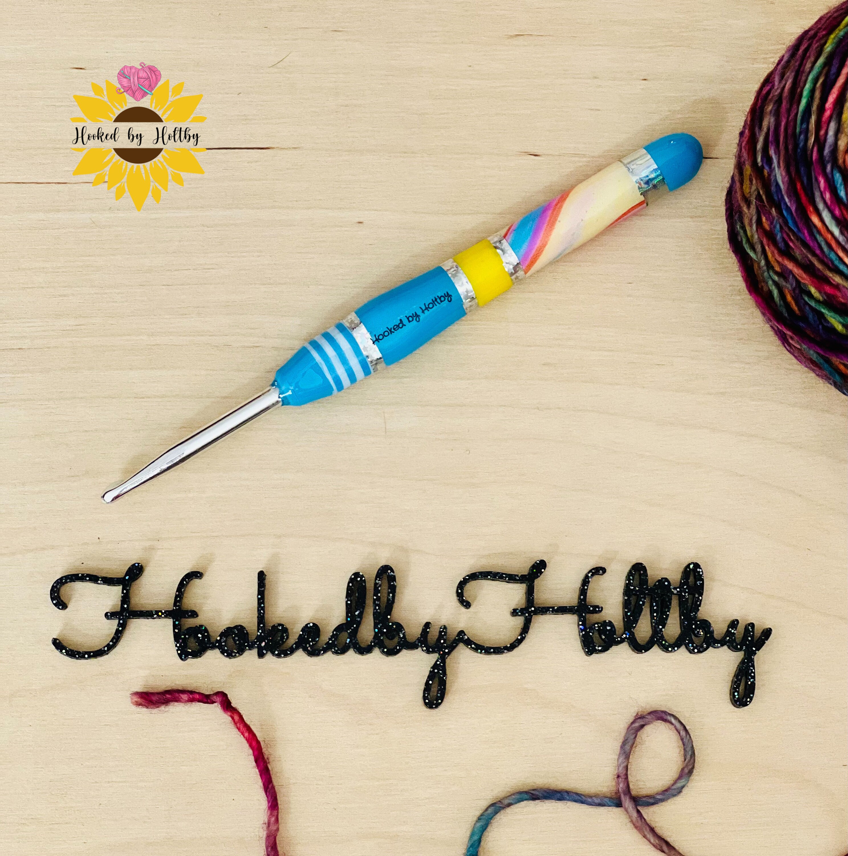 Crochet Hooks Pretty Crochet Hooks Resin Hooks Handmade Etsy