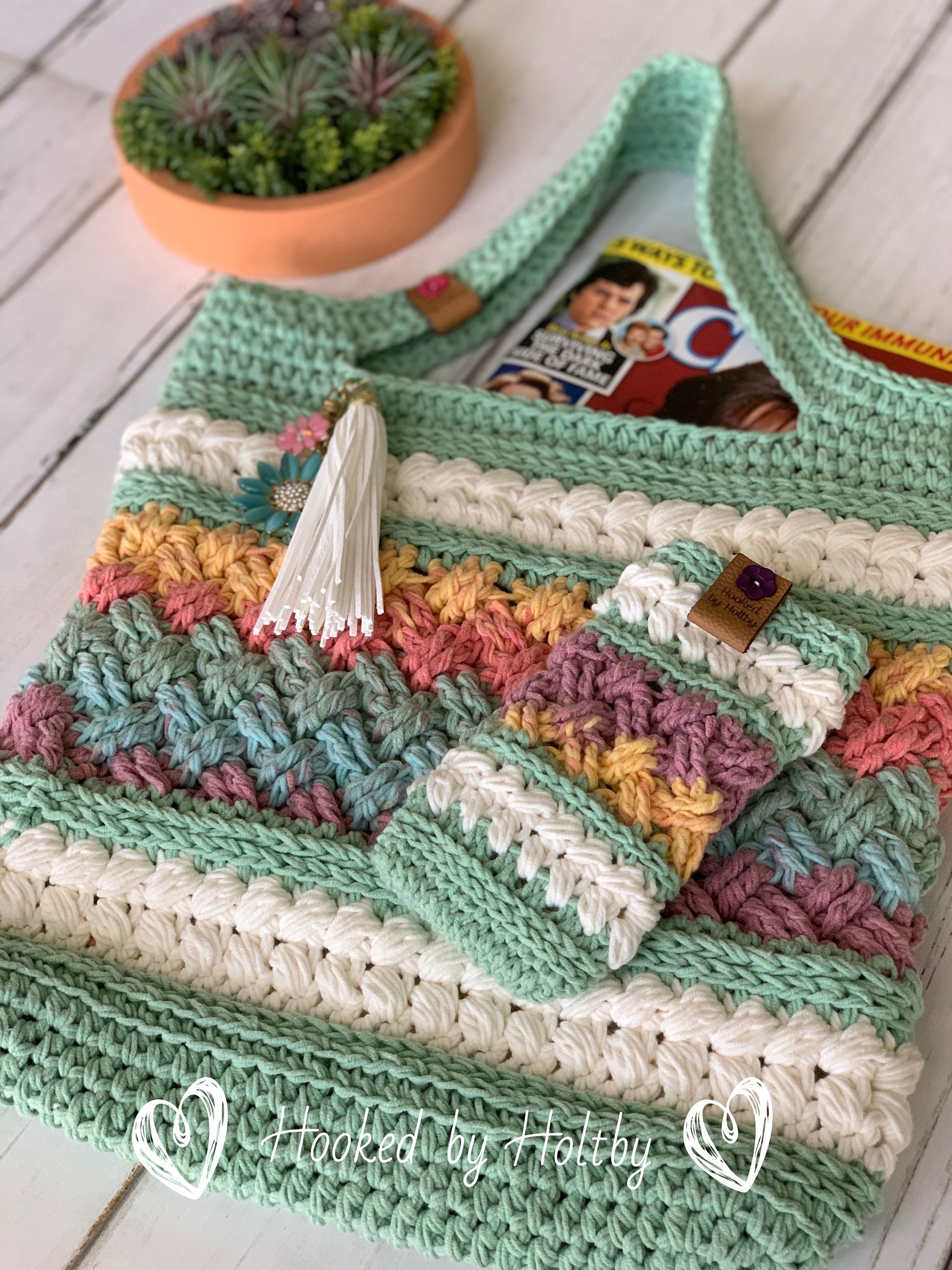 Easy Crochet Bag Tutorial Step By Step