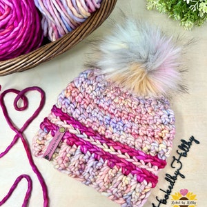 The Simplicity Beanie, Crochet Pattern, Beginner Friendly Crochet Pattern, DIY Crochet Pattern