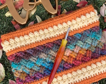 My Michelle Neck Cozy, Crochet Pattern, PDF Download pattern, DIY Crochet, Crochet Cowl Pattern