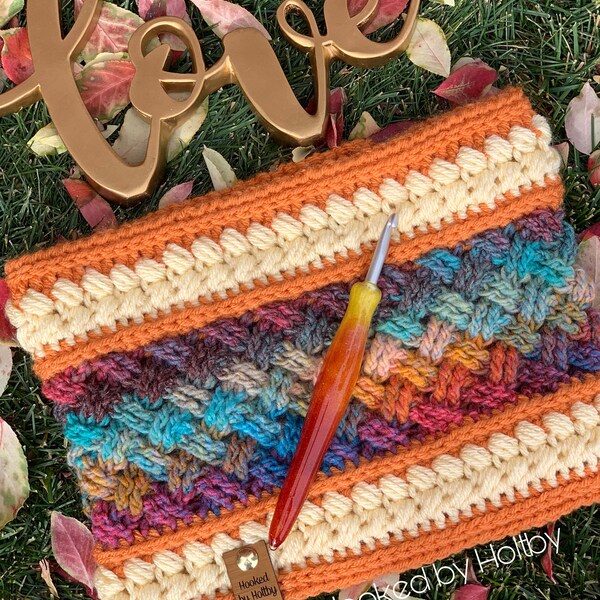My Michelle Crochet Cowl Pattern: Neck Cozy DIY (PDF Download)