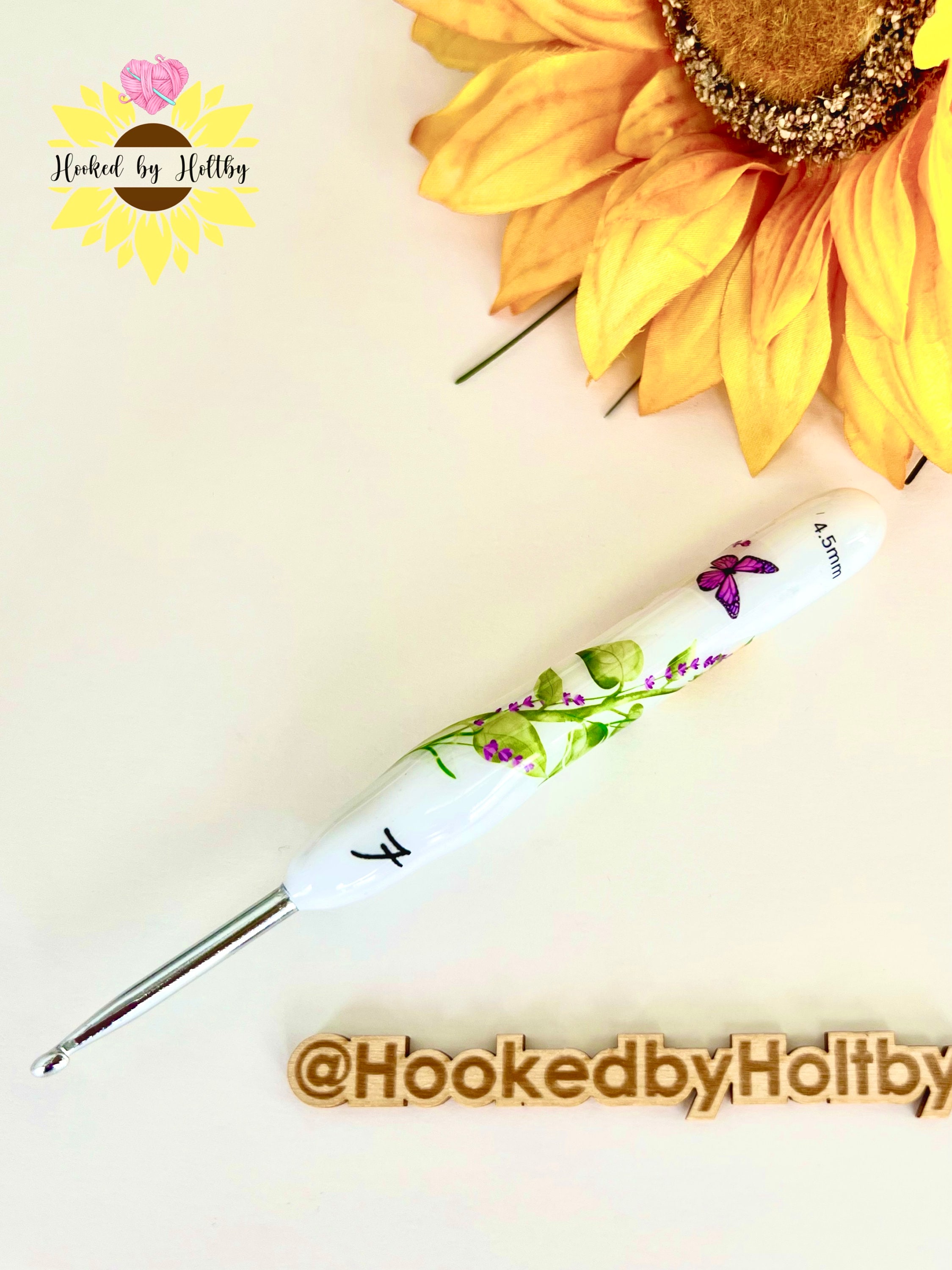 Boho Vibes Crochet Hooks, Jumbo Crochet Hooks, Hooked by Holtby