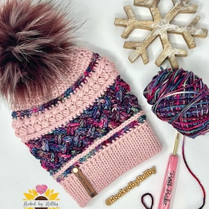 My Michelle Beanie Pattern, PDF Pattern, Instant PDF Download, My Michelle Beanie, Beanie Pattern, Crochet Pattern, Hat Pattern