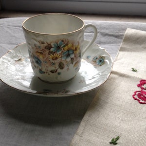 Vintage Demitasse Cup and Saucer