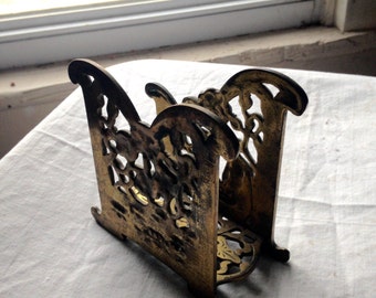 Vintage Art Noveau Letter Holder