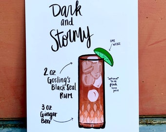 Dark & Stormy - Art Print