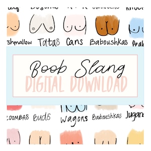 Boob Slang Digital Download