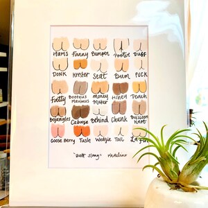 Boob Slang Art Print -  Israel