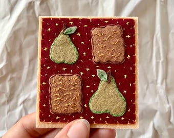 Sending Tots and Pears - Mini Hangable Feltwork