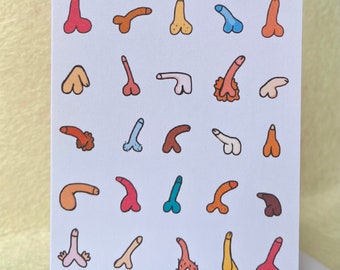 Penis Greetings - Card