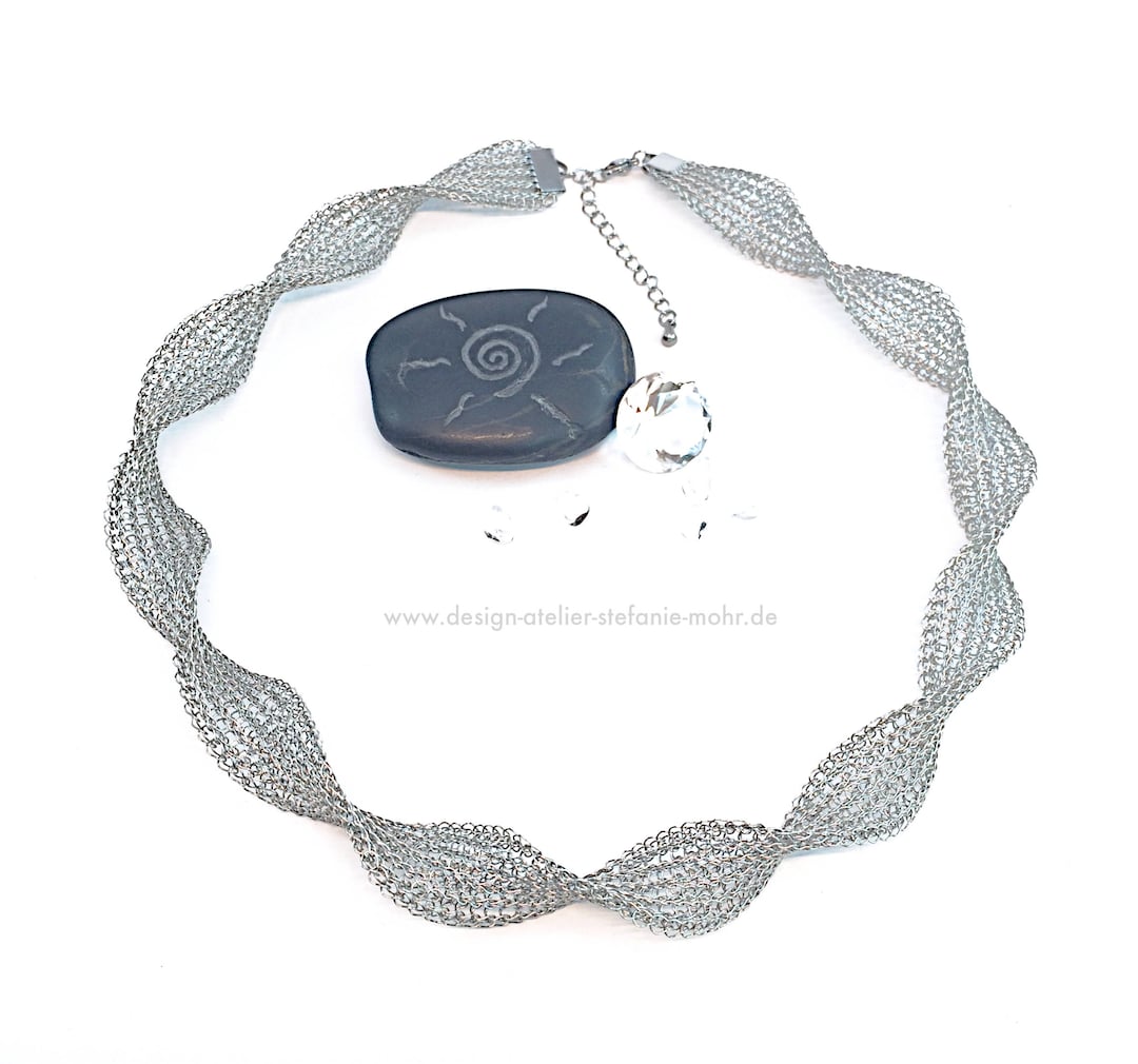 Collier Chaîne Acier Inoxydable Tressé - Homme/Femme, 2/3/4/6 Mm, 45-55 Cm, Boîte Cadeau