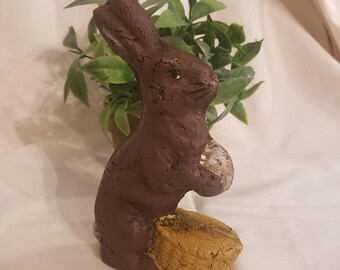 Primitive Paper Mache Rabbit
