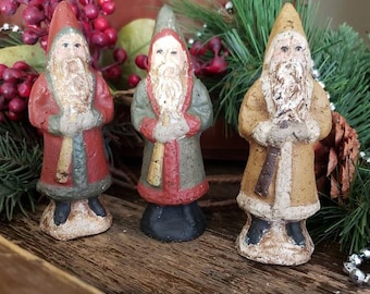 Primitive Paper Mache Belsnickle Santa