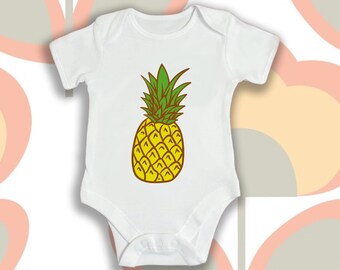 pineapple baby grow