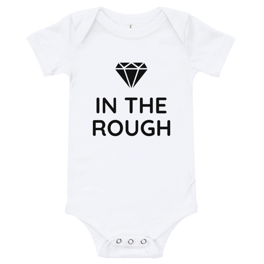 Diamond in the Rough Onesie Baby Girl Bodysuit Etsy
