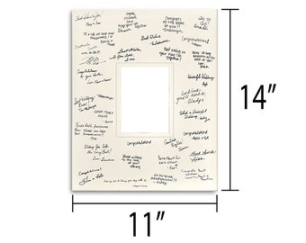 Custom Signature Mat Etsy