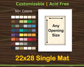 22x28 Custom Premium Matboard