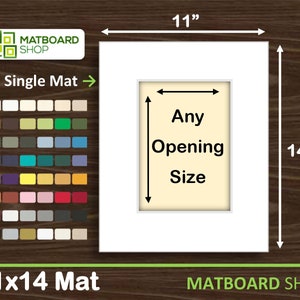 11x14 Custom Premium Matboard image 1