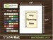 11x14 Custom Premium Matboard 