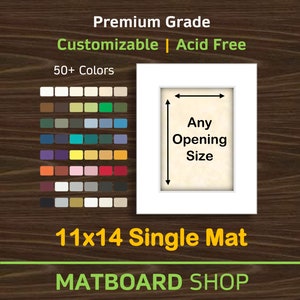 11x14 Custom Premium Matboard image 1