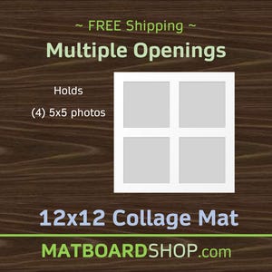 12x12 Collage Mat (A220)