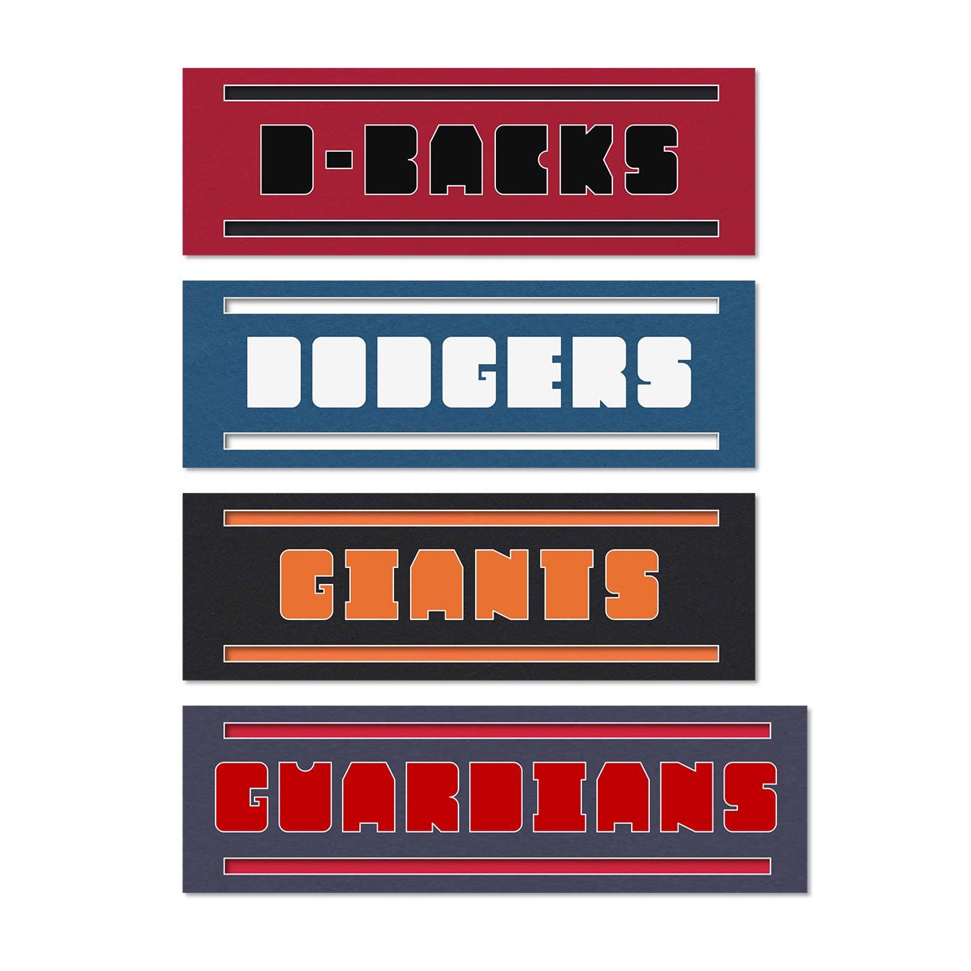 Matte Baseball Card Baseball Trading Card Mat | All Teams - Etsy
