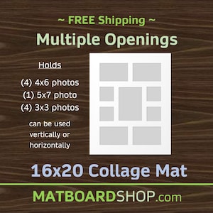 16x20 Collage Mat (A425)