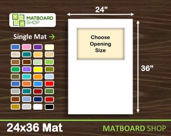 24x36 Premium Matboard (specialty)