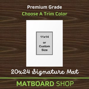 20x24 Signature Mat (T120)