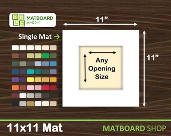 11x11 Custom Premium Matboard