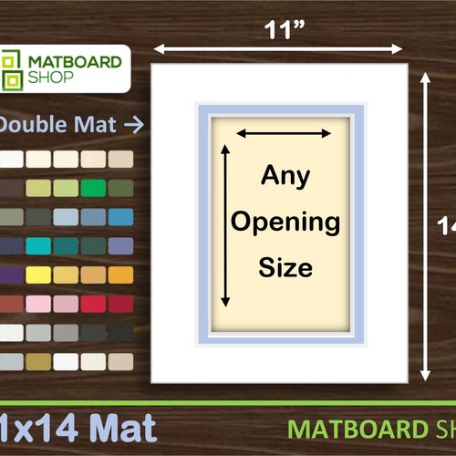 10x13 Custom Premium Matboard Etsy