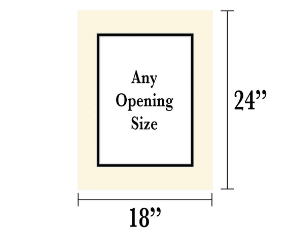 18x24 Double Mat Board Etsy