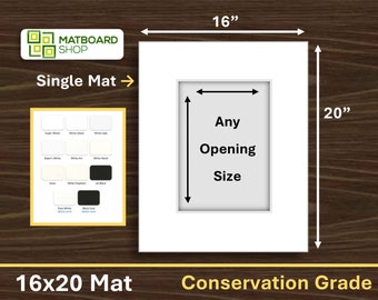 16x20 Conservation Matboard