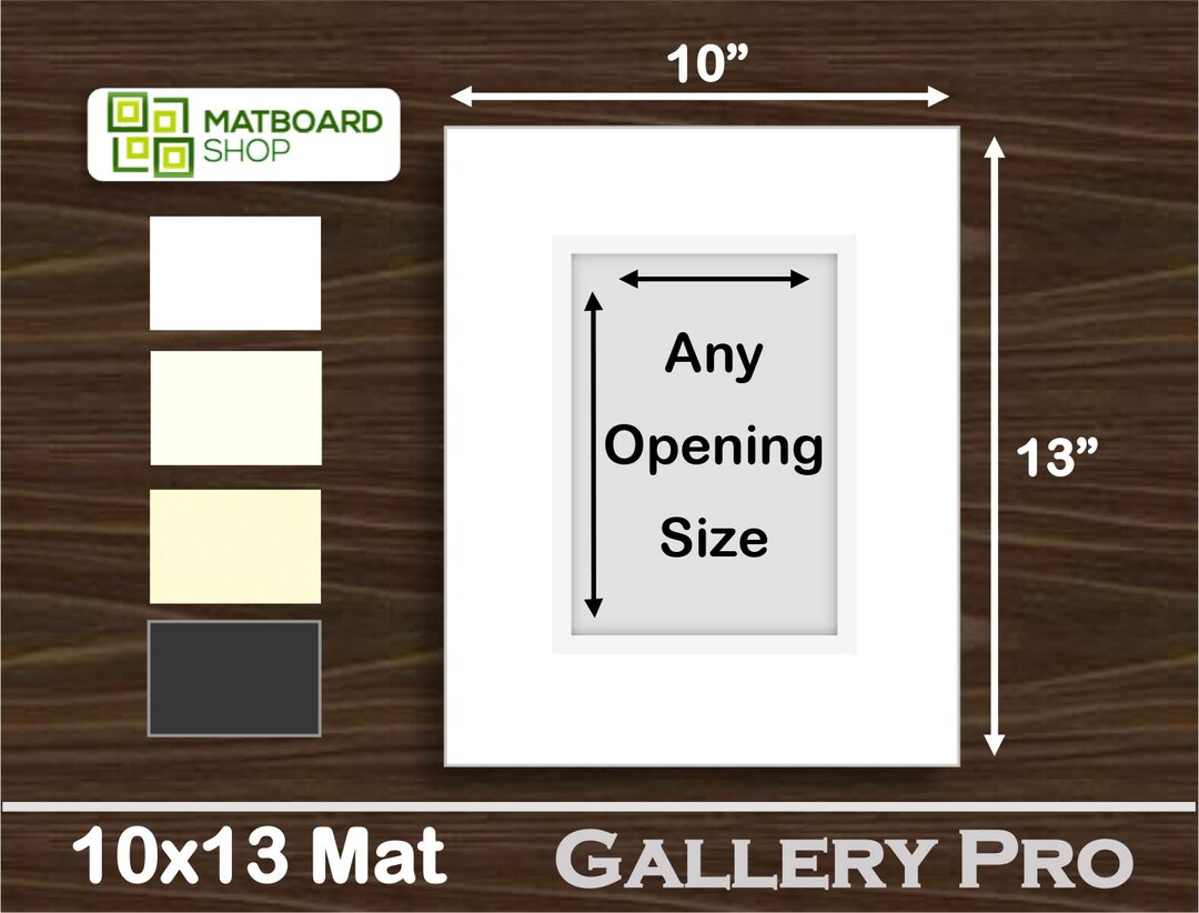 10x13 Gallery Pro Thick Matboard Etsy