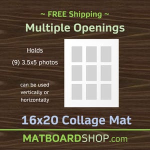 16x20 Collage Mat (A420)