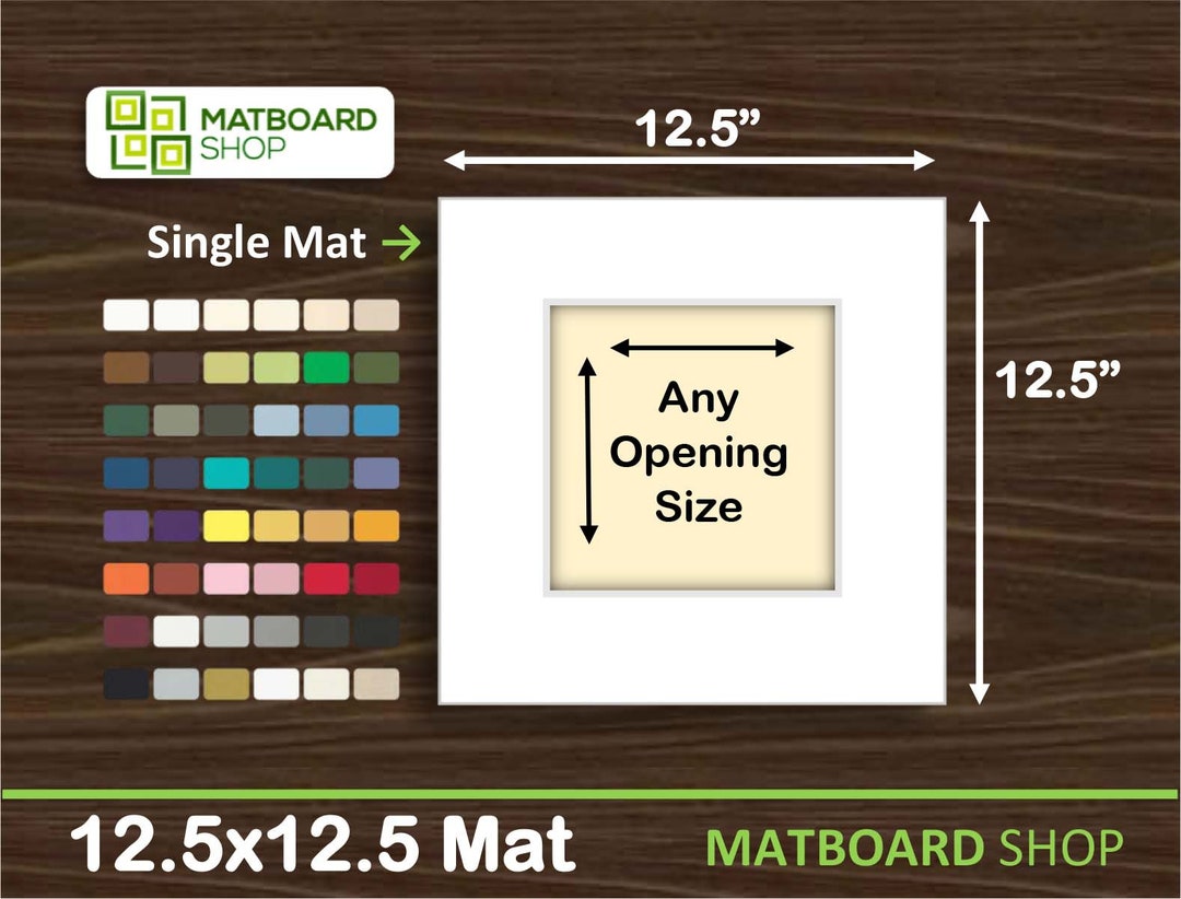 12.5x12.5 IKEA® Matboard Etsy