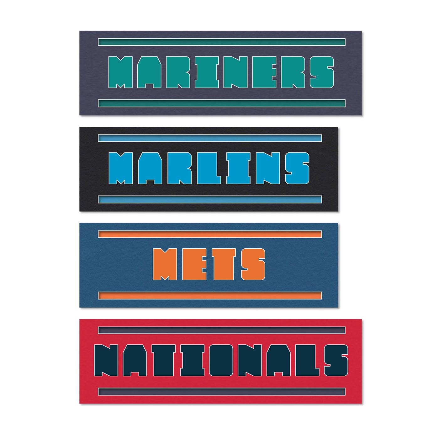 Matte Baseball Card Baseball Trading Card Mat | All Teams - Etsy