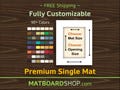 Fully Custom Acid-Free Single Matboard