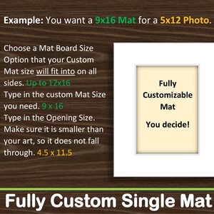 Fully Custom Conservation Matboard image 3